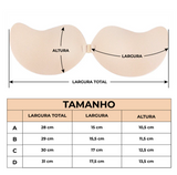 Sutiã Adesivo Invisível Push Up – Compre 1 Leve 2