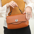 Women Handbag Moms Large Capacity Genuine Leather Shoulder Bag For Female Solid Color High Quality Lady Crossbody Messenger New